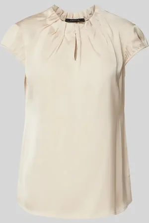 Comma, Blusenshirt mit gelegten Falten in , Größe 34
