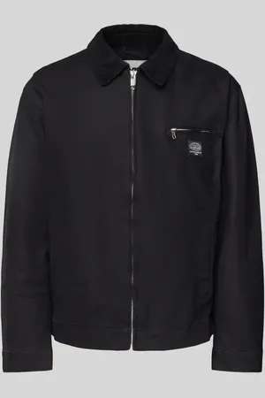 Review Regular Fit Workwear Jacke aus reiner Baumwolle in , Größe L