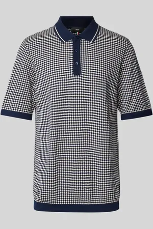 Cinque Regular Fit Poloshirt mit Strukturmuster Modell 