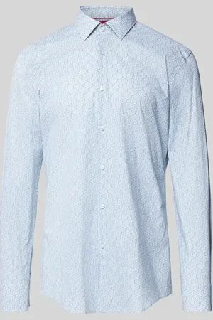 HUGO BOSS Slim Fit Freizeithemd aus reiner Baumwolle Modell 