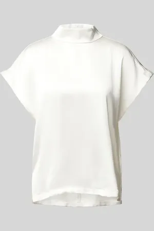 HUGO BOSS Slim Fit Blusenshirt mit Stehkragen Modell 