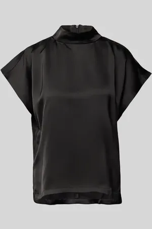 HUGO BOSS Slim Fit Blusenshirt mit Stehkragen Modell 