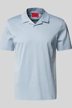 HUGO BOSS Poloshirt mit V-Ausschnitt Modell 