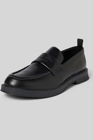 HUGO BOSS Penny-Loafer aus Leder mit Zugschlaufe Modell 