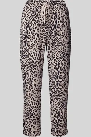 Christian Berg Sweatpants mit Animal-Print in , Größe L