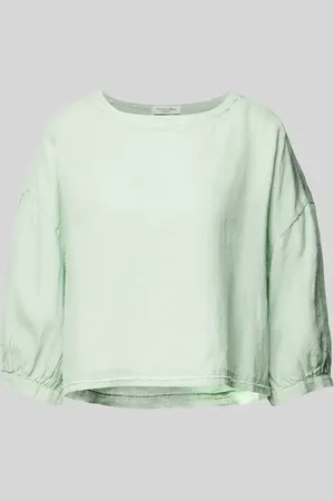 Christian Berg Relaxed Fit Leinenbluse mit 3/4-Arm in , Größe 34