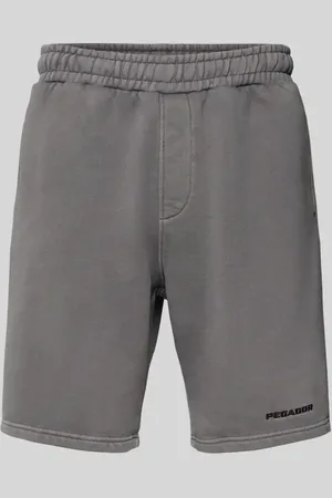 Pegador Regular Fit Sweatshorts mit Label-Stitching in , Größe L