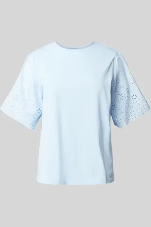 Y.A.S T-Shirt mit Lochmuster Modell 