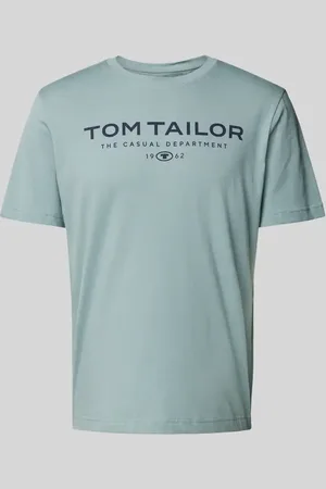 TOM TAILOR Regular Fit T-Shirt aus reiner Baumwolle in , Größe L