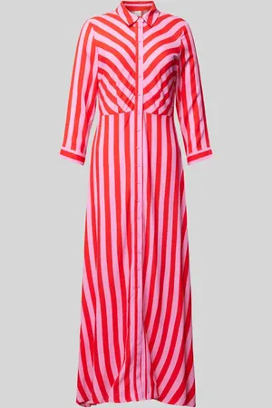 Y.A.S Maxikleid mit durchgehender Knopfleiste Modell 