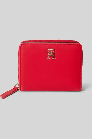 Tommy Hilfiger Portemonnaie mit Label-Applikation in , Größe 1