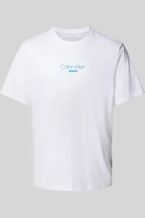 Calvin Klein T-Shirt mit Label-Print in , Größe L