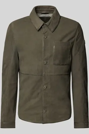 Gipsy Jacke in Leder-Optik mit Brusttasche Modell 