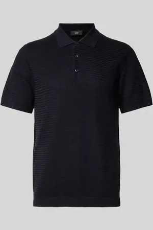 Cinque Regular Fit Poloshirt mit Strukturmuster Modell 