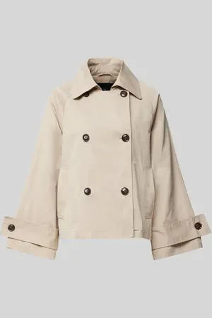 With Black Trenchcoat mit Ärmelriegeln in , Größe L