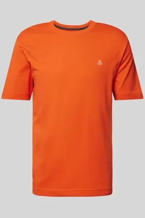 Marc O’ Polo Regular Fit T-Shirt aus reiner Baumwolle mit Logo-Print in , Größe L