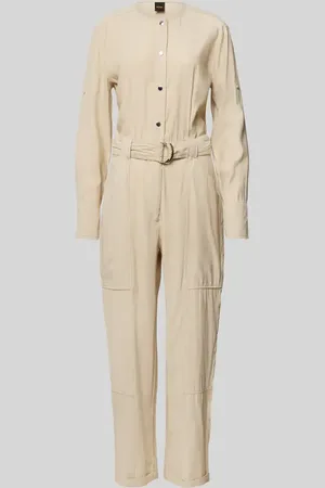 HUGO BOSS Jumpsuit mit Taillengürtel Modell 
