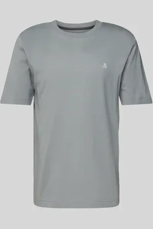 Marc O’ Polo Regular Fit T-Shirt aus reiner Baumwolle mit Logo-Print in , Größe L