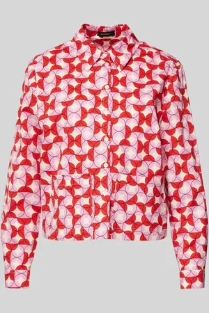 More & More Regular Fit Bluse mit aufgesetzten Taschen in , Größe 34