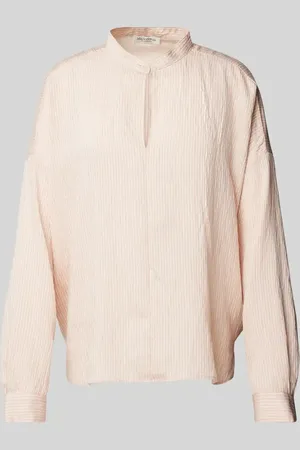 Marc O’ Polo Loose Fit Blusenshirt aus Viskose-Mix mit Streifenmuster in , Größe 38