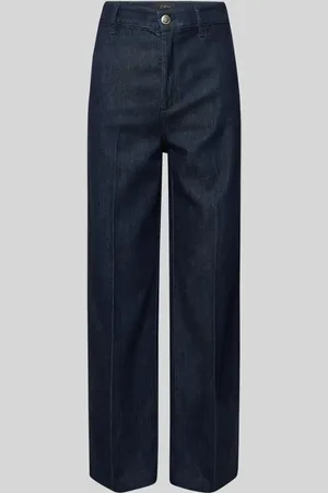 QS by s.Oliver Loose Fit Jeans im Culotte-Schnitt mit Logo-Applikation Modell 