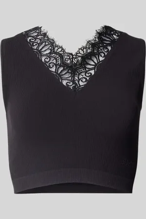 Guess Crop Top in Ripp-Optik Modell 