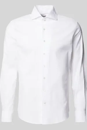 Profuomo Regular Fit Freizeithemd mit Kentkragen in , Größe 38