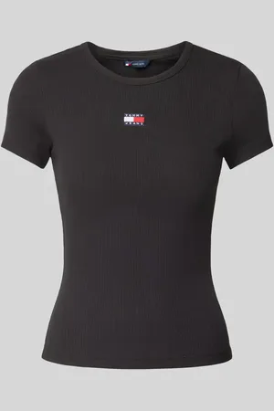 Tommy Hilfiger T-Shirt mit Label-Stitching in , Größe XS