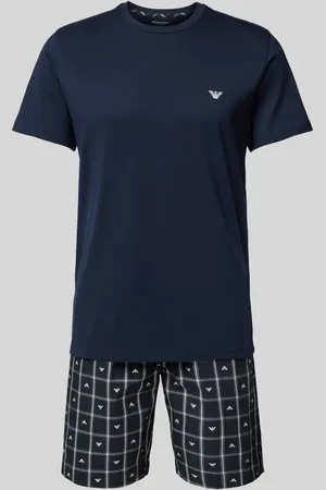 Emporio Armani Pyjama aus reiner Baumwolle in , Größe L