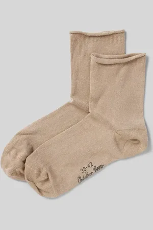 Christian Berg Socken mit Label-Print in , Größe 35-38