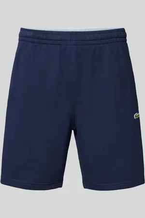 Lacoste Sweatshorts mit Label-Detail in , Größe L