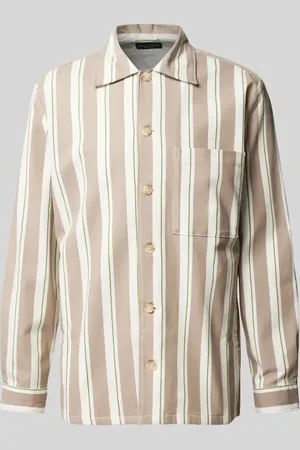 Marc O’ Polo Loose Fit Overshirt aus stabilem Baumwoll-Mix in , Größe L