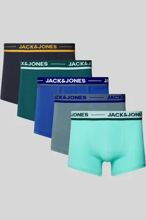 JACK & JONES Trunks mit elastischem Label-Bund im 5er-Pack in , Größe L