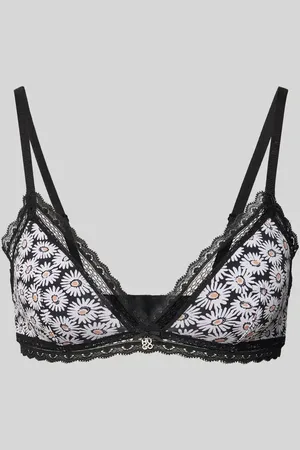HUGO BOSS Triangel-BH mit Spitzenbesatz Modell 