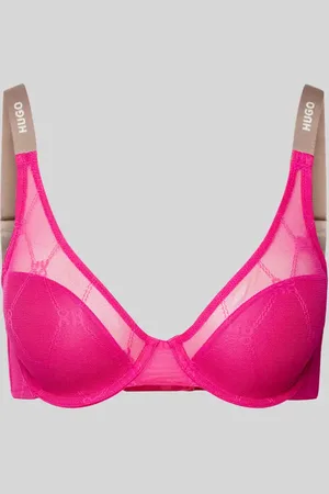 HUGO BOSS Schalen-BH mit Label-Print Modell 