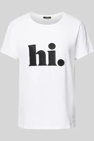 More & More T-Shirt mit Statement-Print in , Größe 34