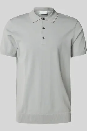 Profuomo Regular Fit Poloshirt mit elastischen Abschlüssen in , Größe L