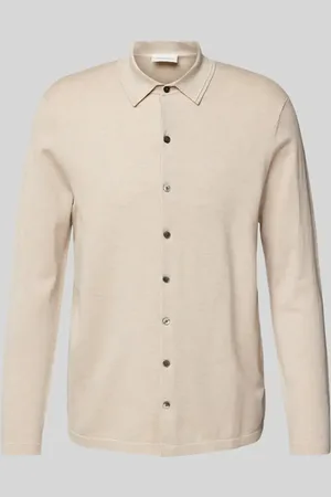 Profuomo Cardigan mit Polokragen in , Größe L