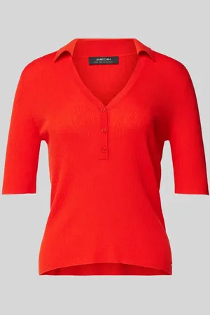 Marc Cain Strickshirt mit V-Ausschnitt in , Größe 34