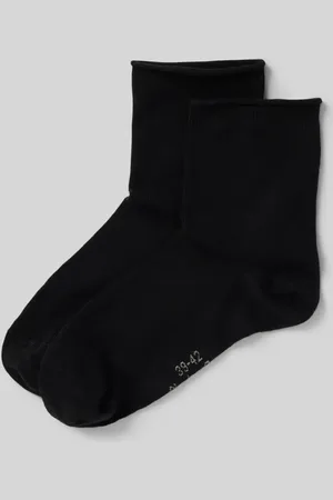 Christian Berg Socken mit Label-Print in , Größe 35-38