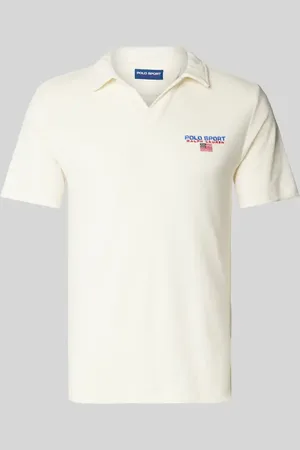 Ralph Lauren Regular Fit Poloshirt mit Label-Stitching in , Größe L