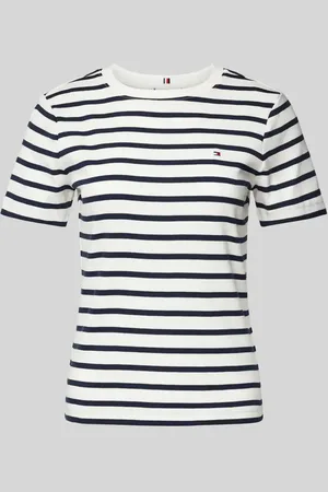 Tommy Hilfiger Slim Fit T-Shirt mit Label-Detail in , Größe L