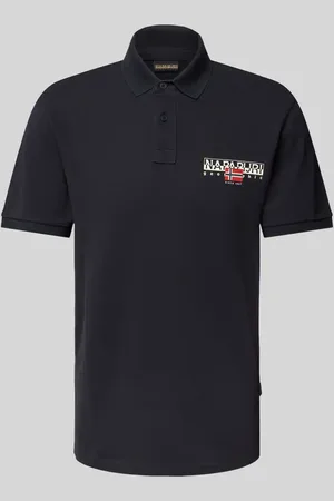 Napapijri Slim Fit Poloshirt mit Label-Print Modell 