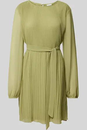 VILA Knielanges Kleid mit Rundhalsausschnitt Modell 