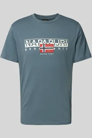 Napapijri T-Shirt mit Label-Print Modell 