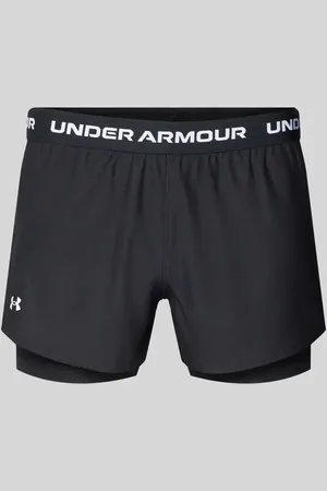 Under Armour Regular Fit Shorts mit Label-Bund Modell 