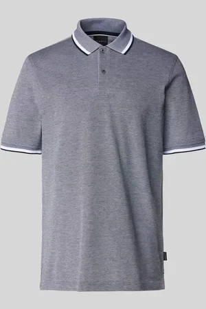 Bugatti Poloshirt mit Label-Detail in , Größe L