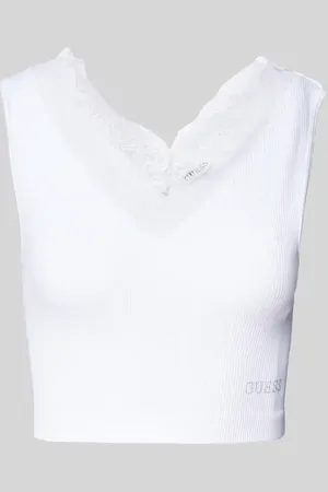 Guess Crop Top in Ripp-Optik Modell 
