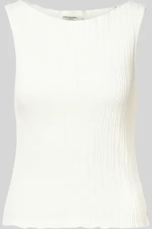 Scotch&Soda Top mit Strukturmuster in , Größe L