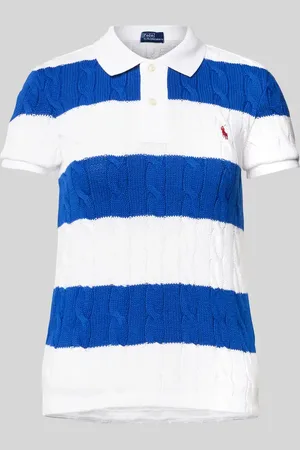 Ralph Lauren Slim Fit Poloshirt in Strick-Optik in , Größe L
